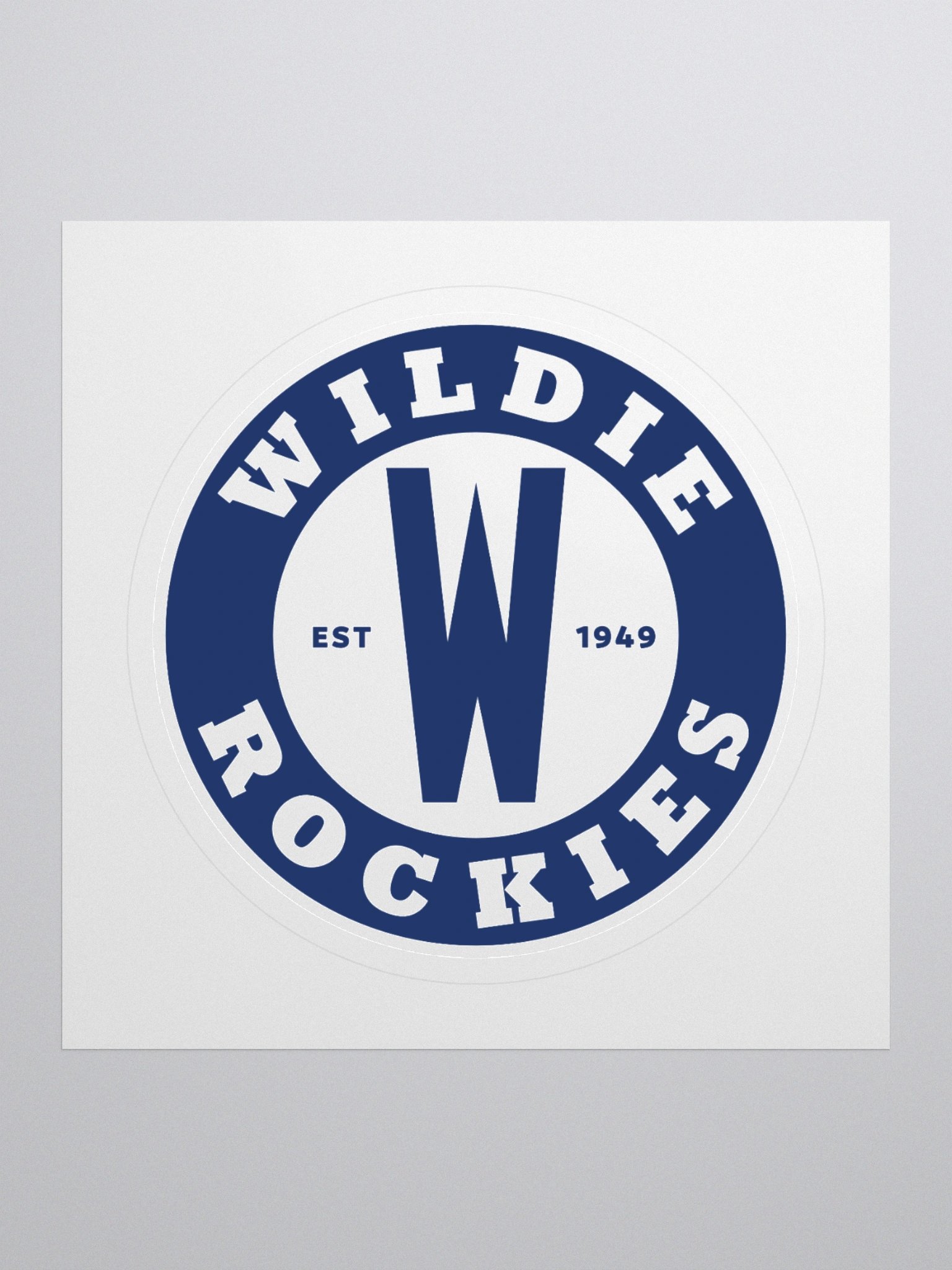 Wildie Rockies Alt Logo Sticker product image (1)