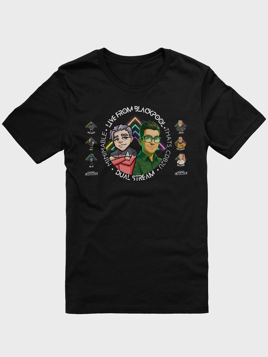 “Live in Blackpool” Duo Stream Tee — Minimable x That’s_CDB2U Edition product image (6)