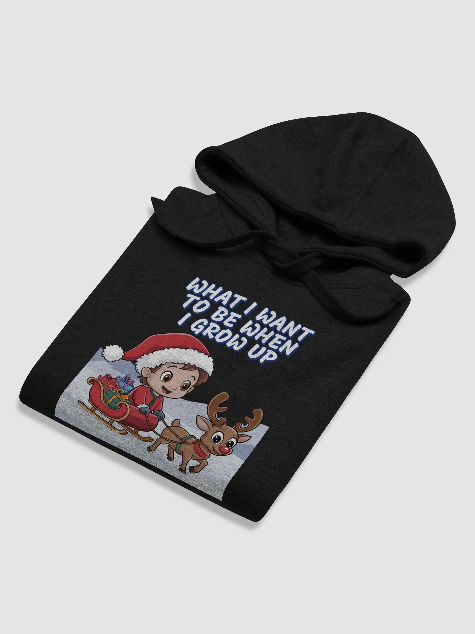 What I Want To Be When I Grow Up - Young Santa Hoodie product image (34)