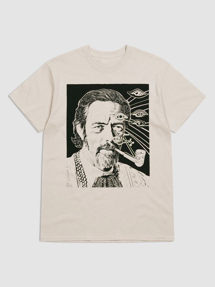 Alan Watts Surreal Visionary Portrait T-Shirt product image (9)