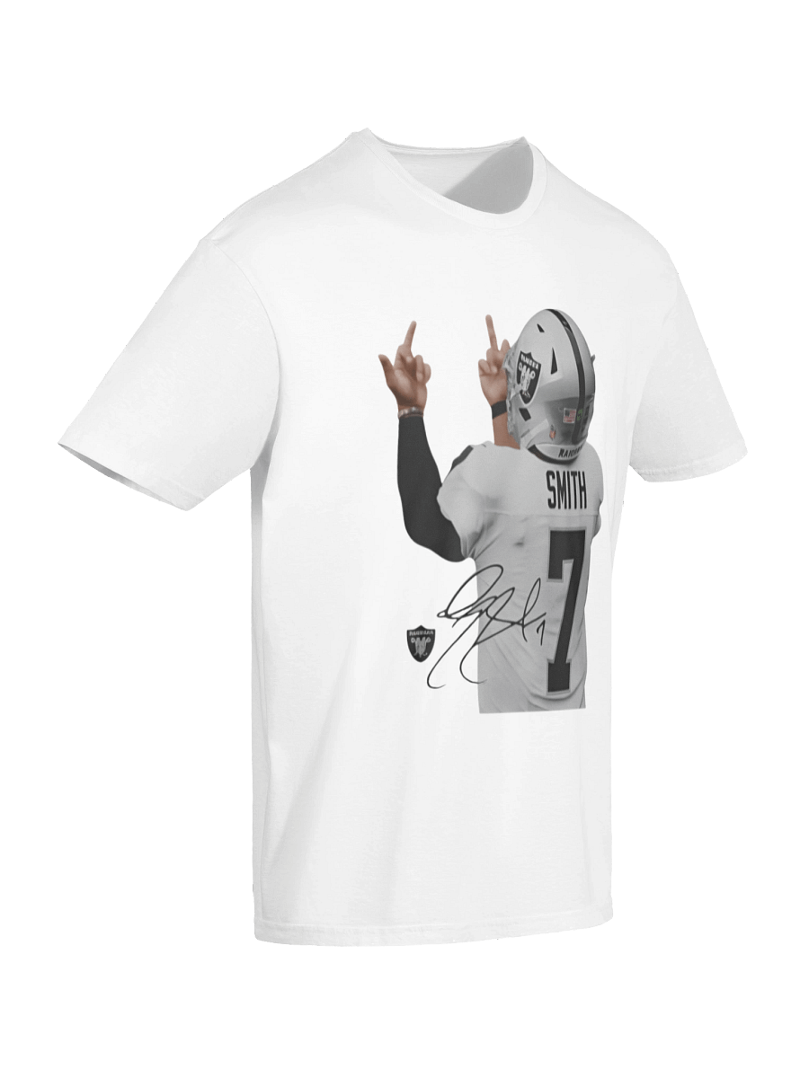 Geno Smith Middle Finger Las Vegas Raiders Signature Shirt product image (7)