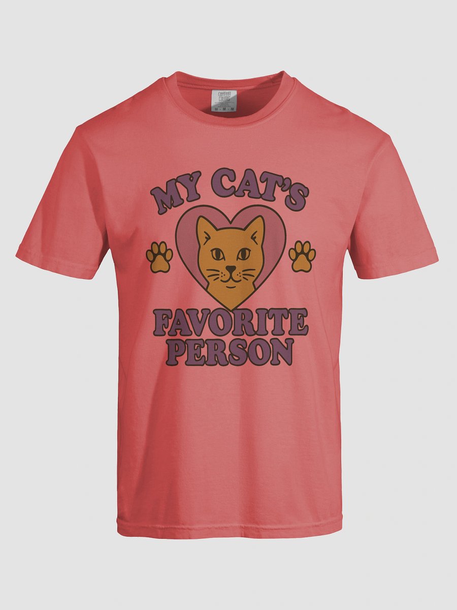 My Cat’s Favorite Person Tee product image (7)