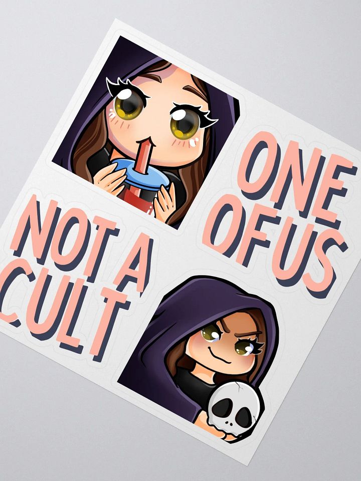 Cult Emote Sticker Pack 1 product image (2)