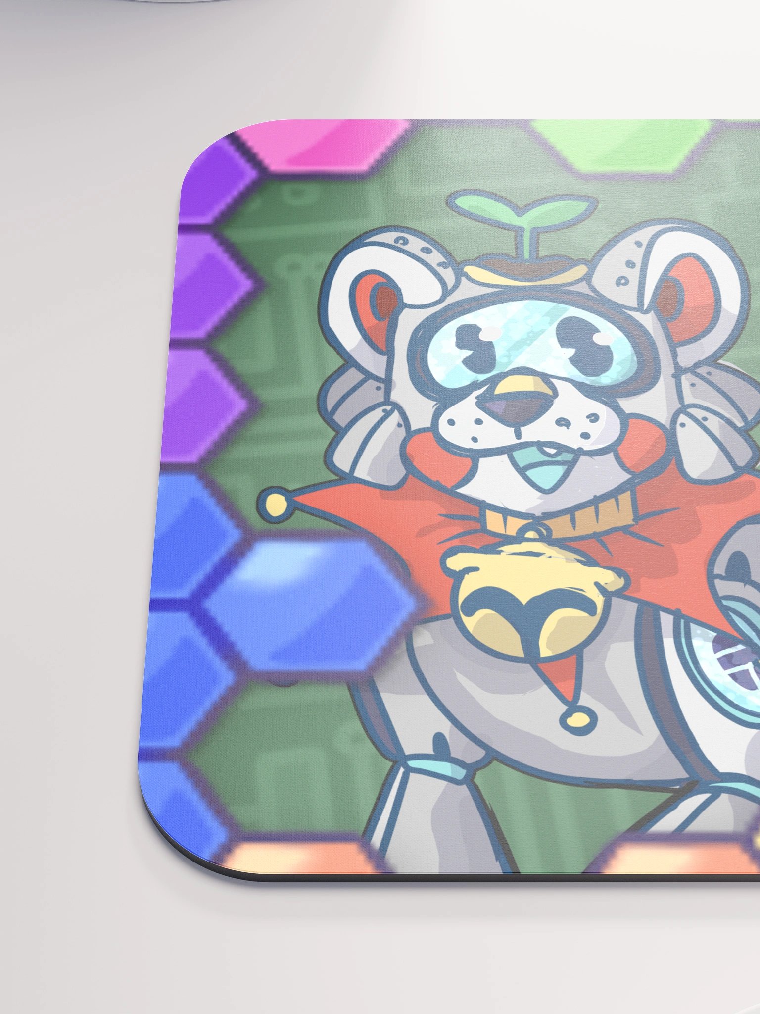 Hexagon Pixel Mouse Pad product image (6)