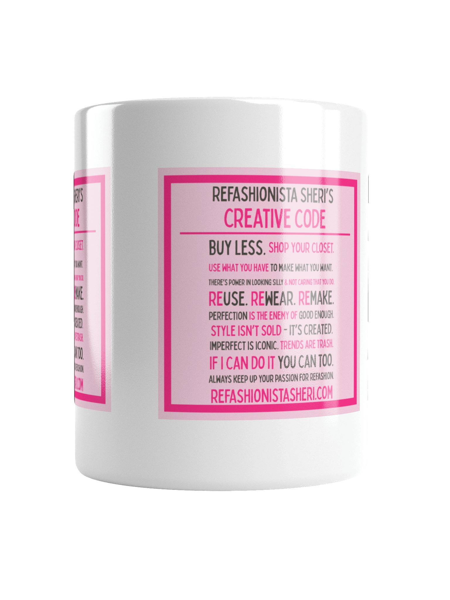 Refashionista Sheri's Creative Code Mug product image (17)