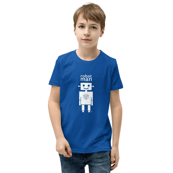Original Robot Man T-shirt Kids Sizes product image (1)