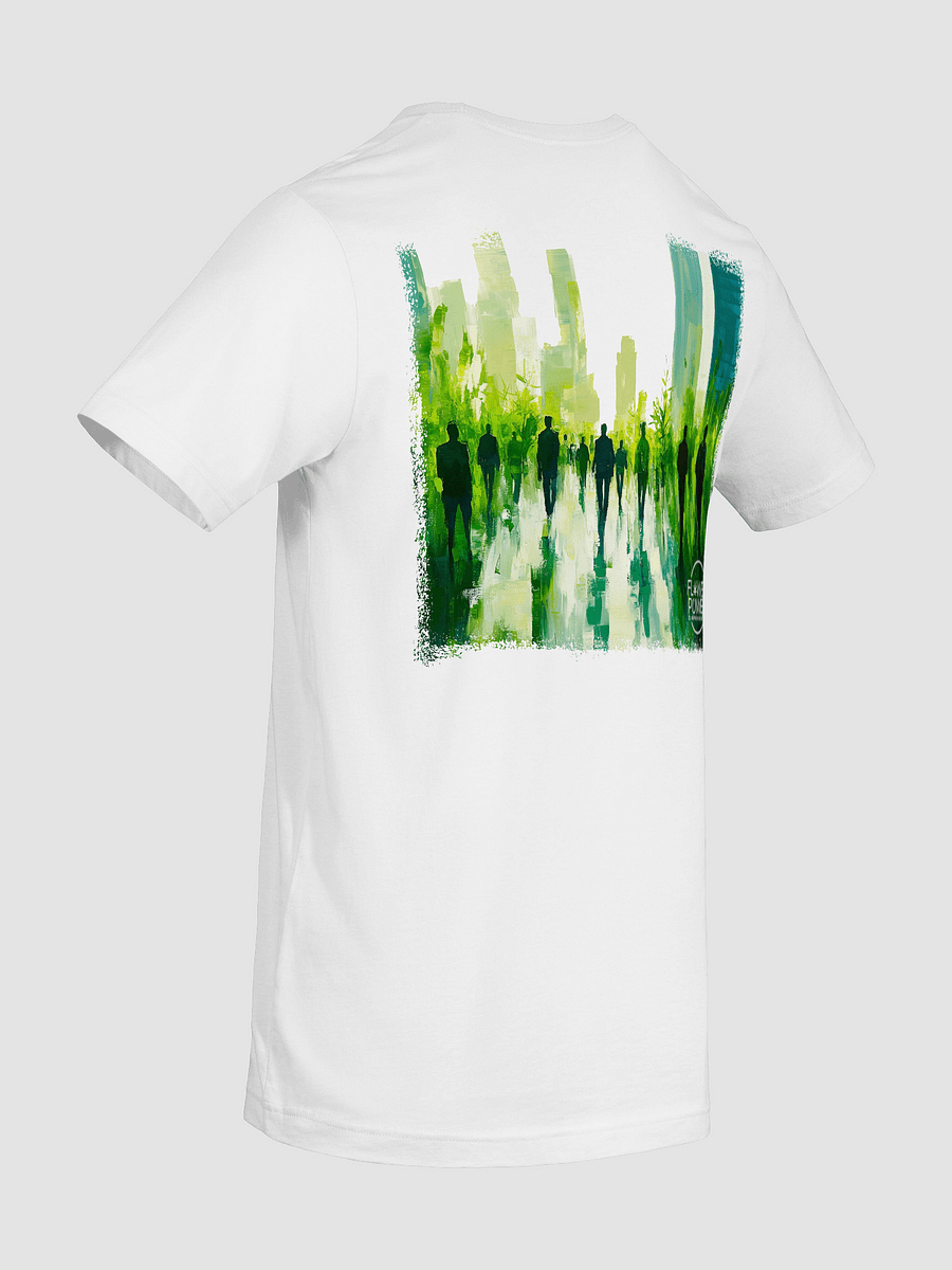 Flower Power Logo Tee (With Back Print) (White) product image (10)