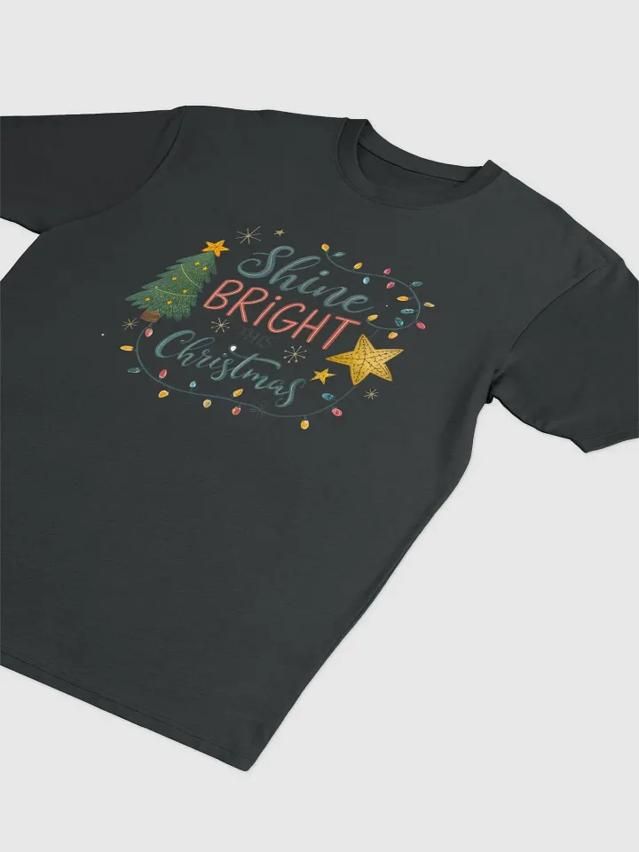 Festive Christmas 'Shine Bright' Tee product image (7)