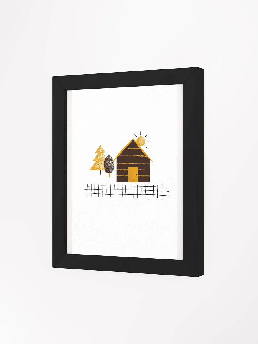 Cabin in the woods Framed Poster product image (69)