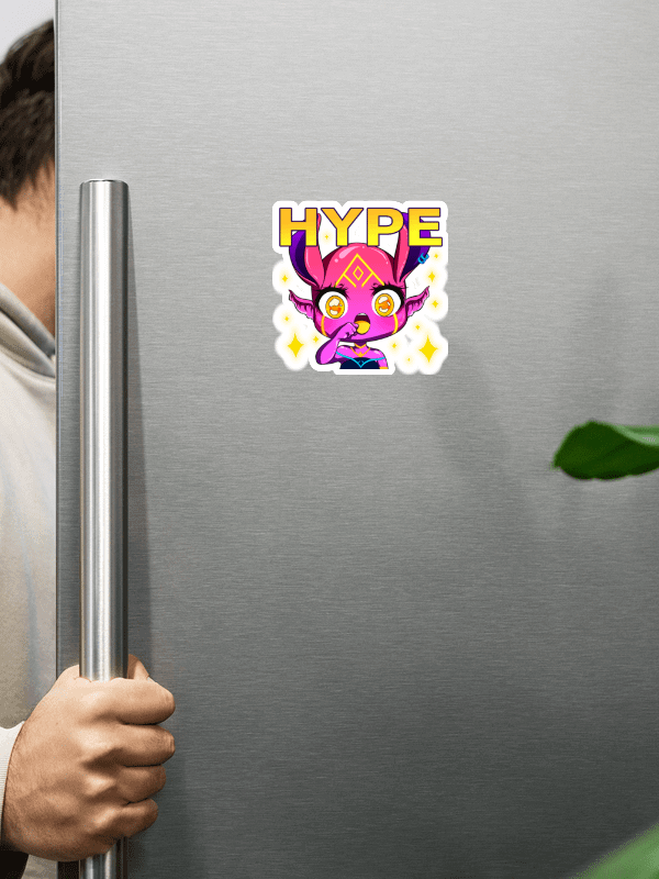 Nova Mascot Hype Magnet product image (5)