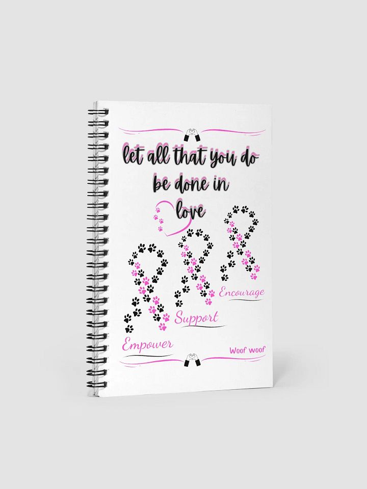 Breast Cancer Awareness Spiral Notebook product image (1)