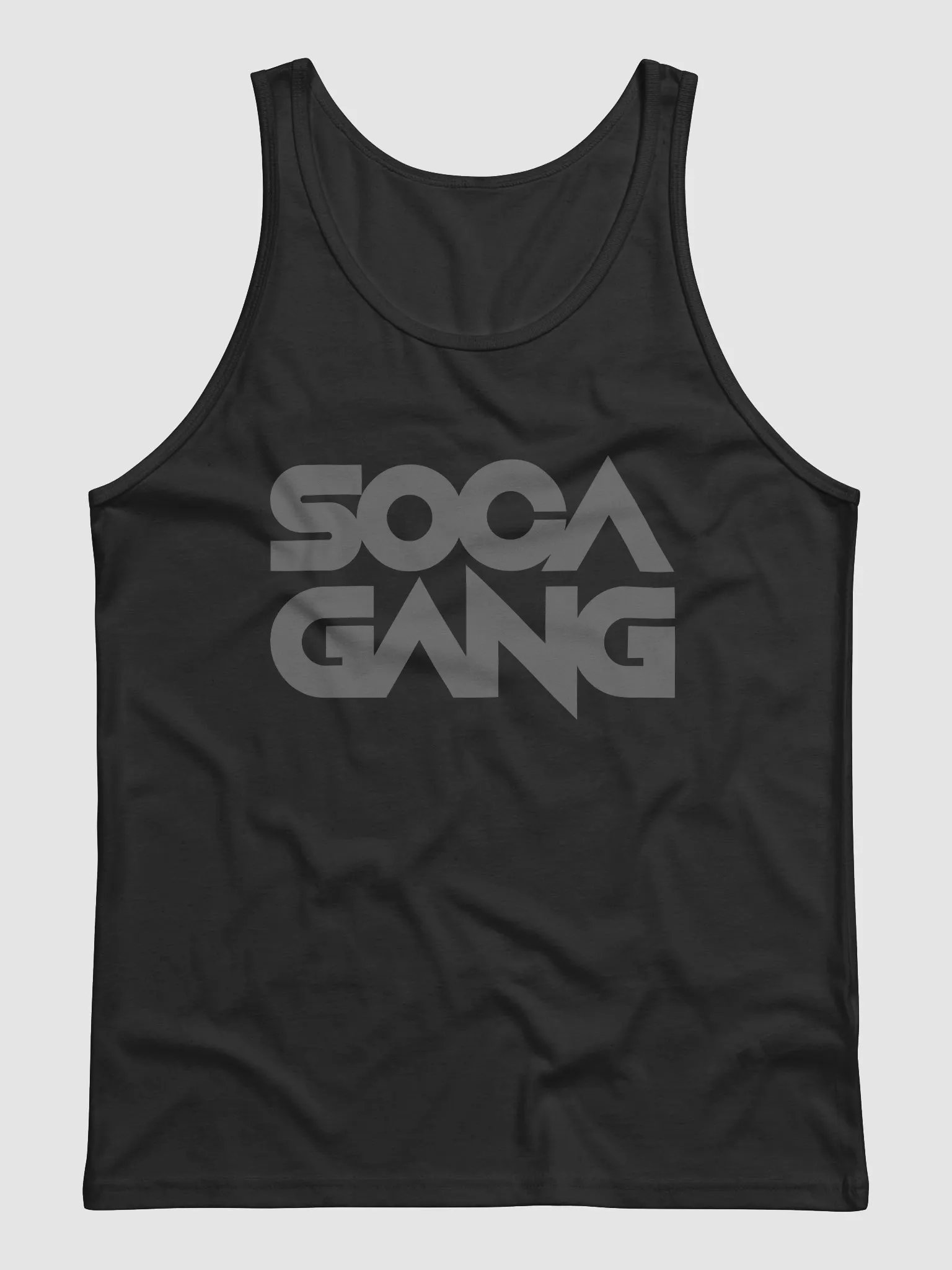 UniSex Gray Logo Tank product image (1)