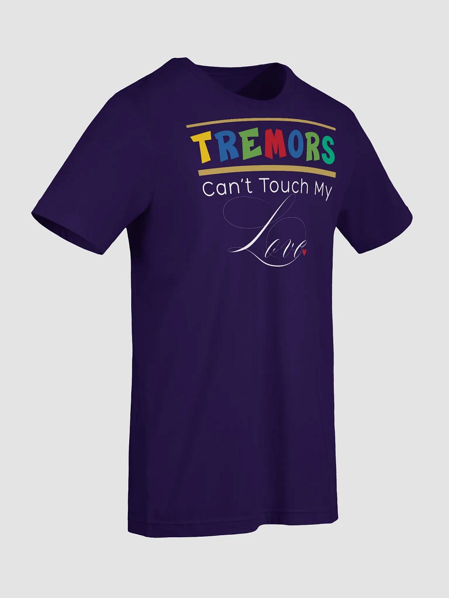 Tremors Can’t Touch My Love, Parkinson Bella Canvas T-shirt product image (5)