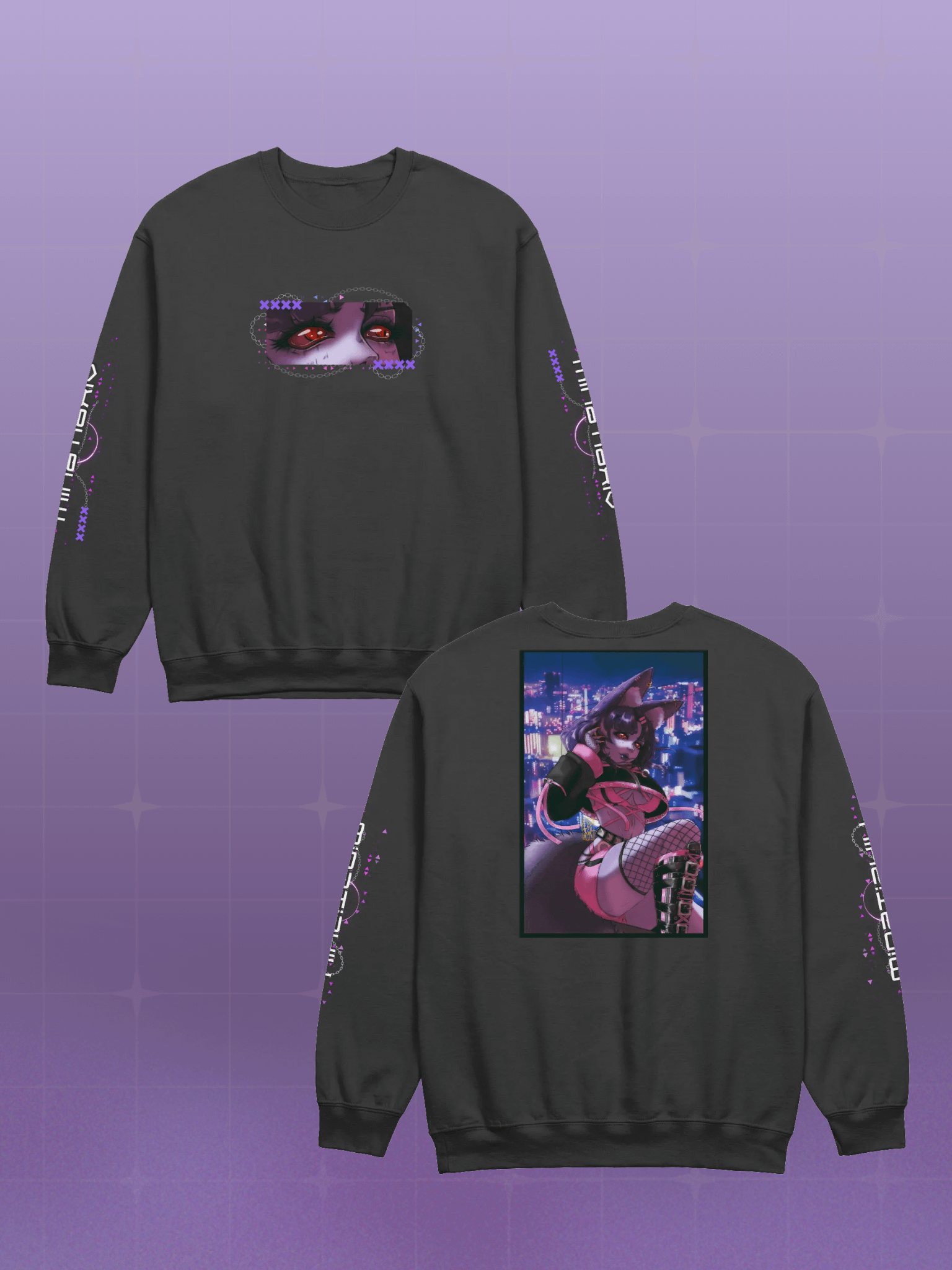 Sporty Waifu - Unisex Crewneck Sweatshirt product image (1)
