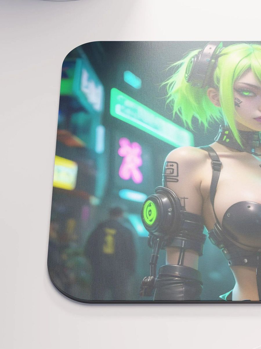 Neon Cyberpunk Mouse Pad product image (7)
