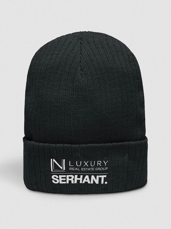 NJLRE X SERHANT - RIBBED BEANIE product image (1)