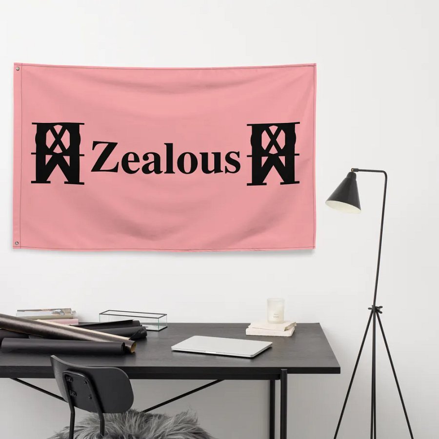 Zealous Vibes Custom Flag product image (9)