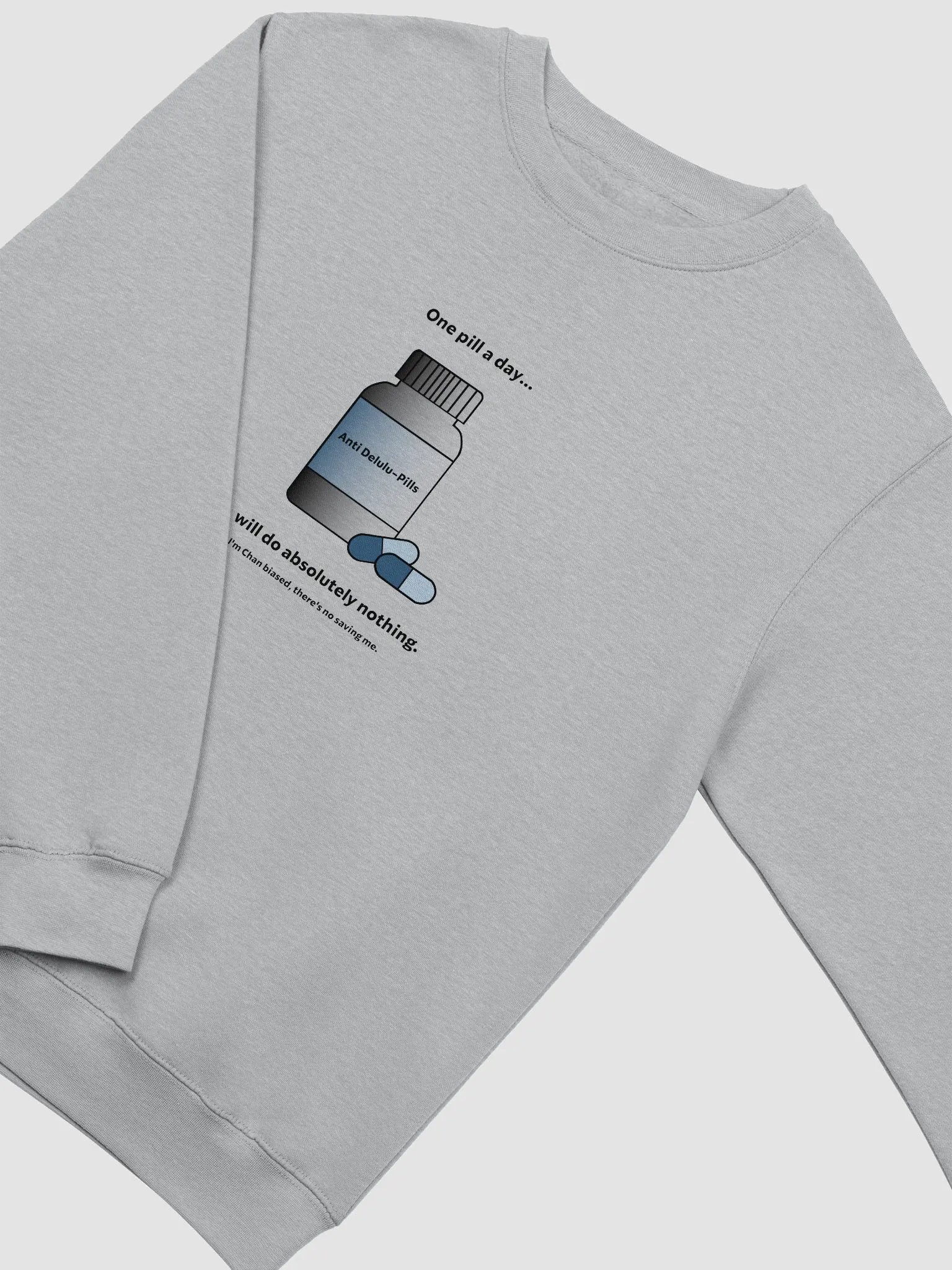 Bang Chan Anti-Delulu pills Sweatshirt product image (3)