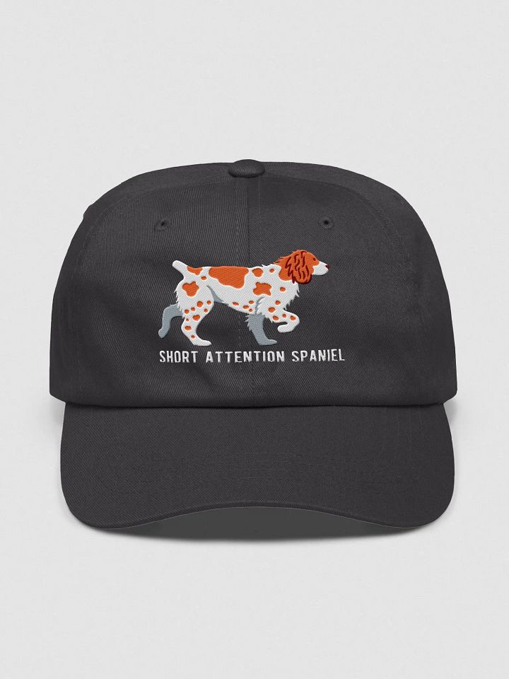 Short Attention Spaniel Classic Dad Hat(Embroidered) of a Brittany Spaniel product image (1)