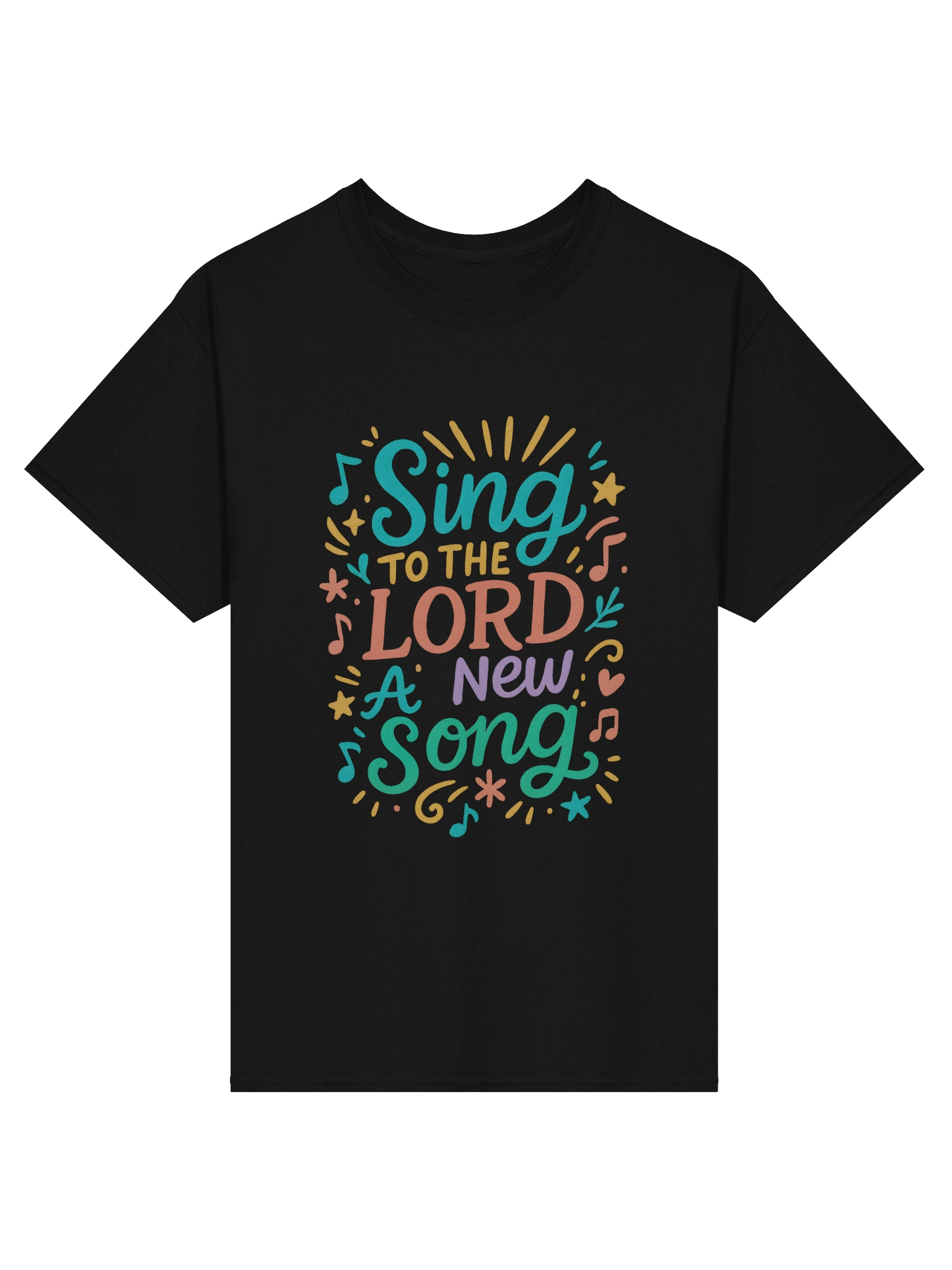 Sing To The LORD A New Song - Heavyweight T-Shirt product image (4)