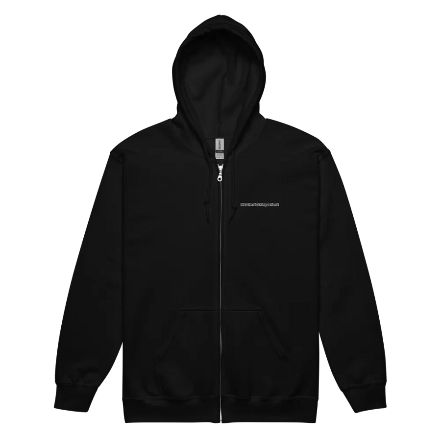 Unisex Heavy Blend Zip Hoodie - Embroidered - Mr I'm Not Important product image (8)