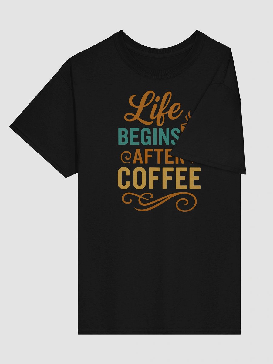 Life Doesn't Start Until Caffeine Hits – Coffee Lover’s Retro Tee product image (26)