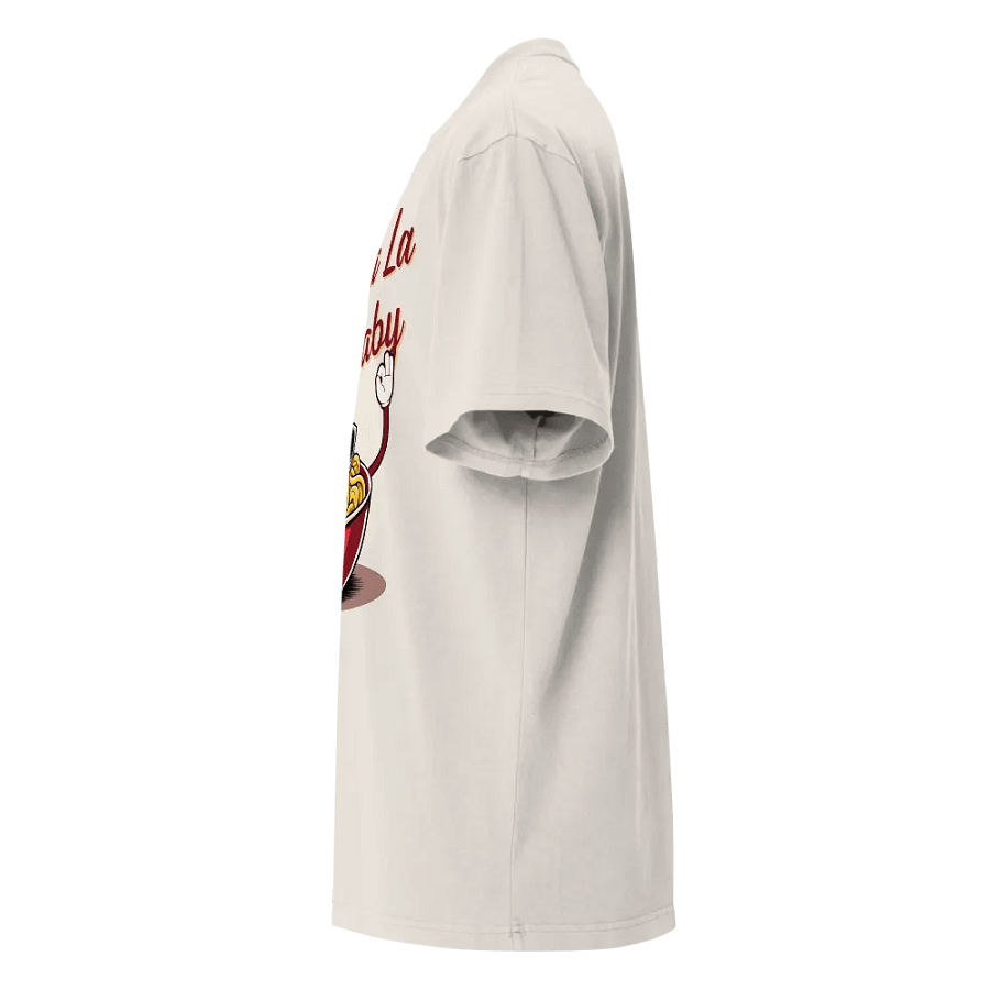 Pasta La Vista Baby Oversized Faded T-Shirt product image (17)