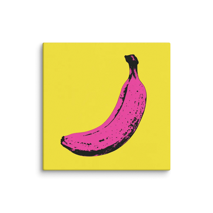 Pink Banana Pop Art Canvas product image (12)
