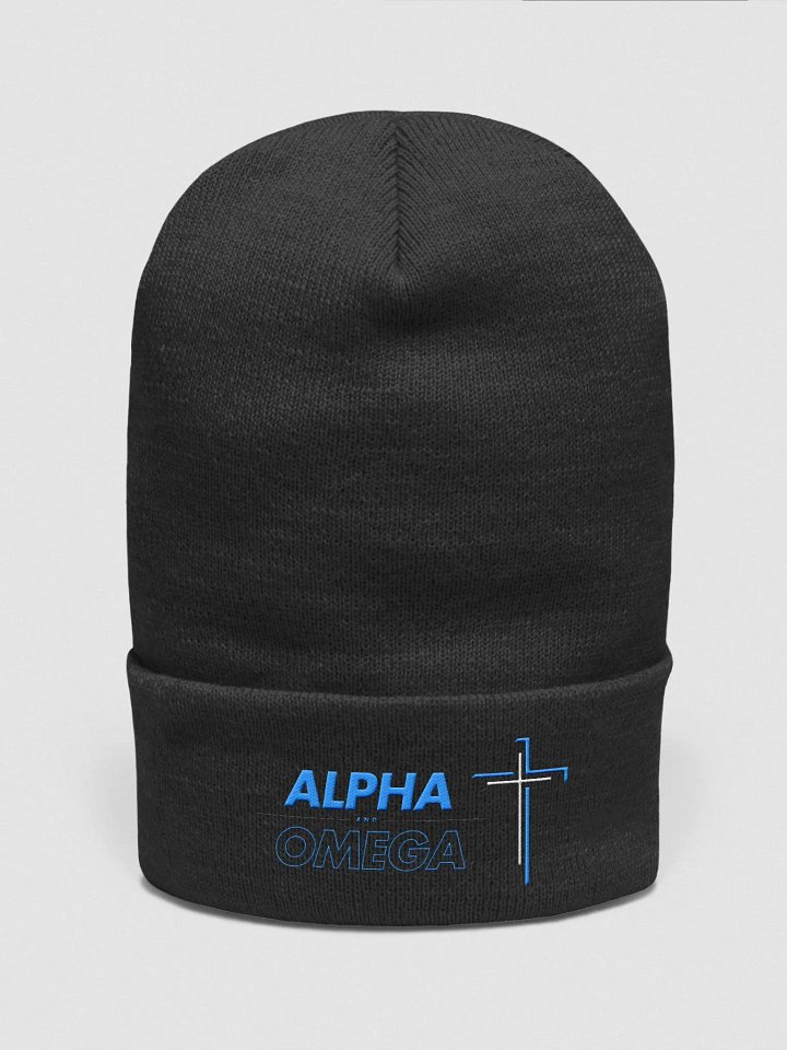 Alpha and Omega Beanie product image (1)