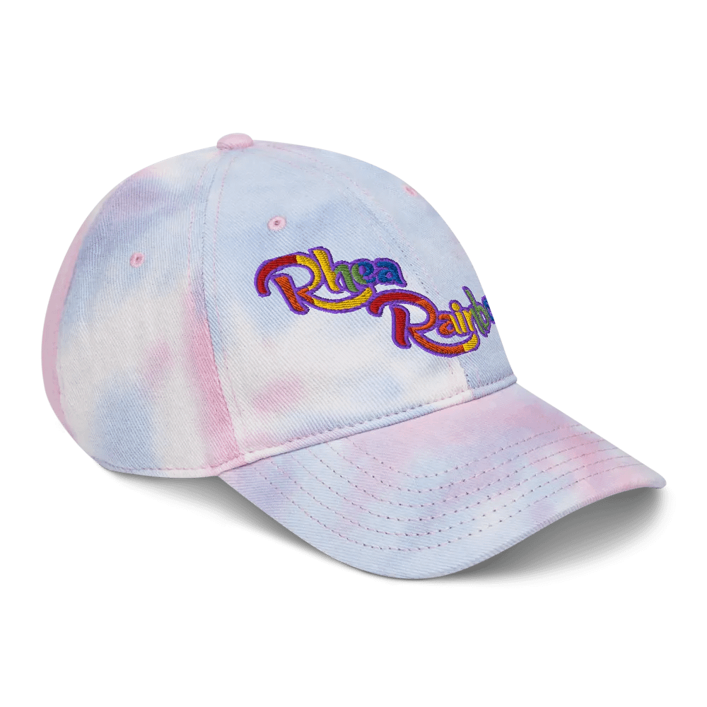 🌈Rhea Rainbow Pinku Sky Tie-Dye Dad Hat! 🧢 product image (6)