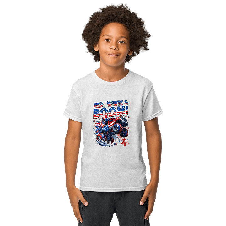 Red, White & Boom! Youth Sports Tee product image (7)