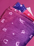 Simply Pink & Purple Cozy Vibes Blanket product image (1)