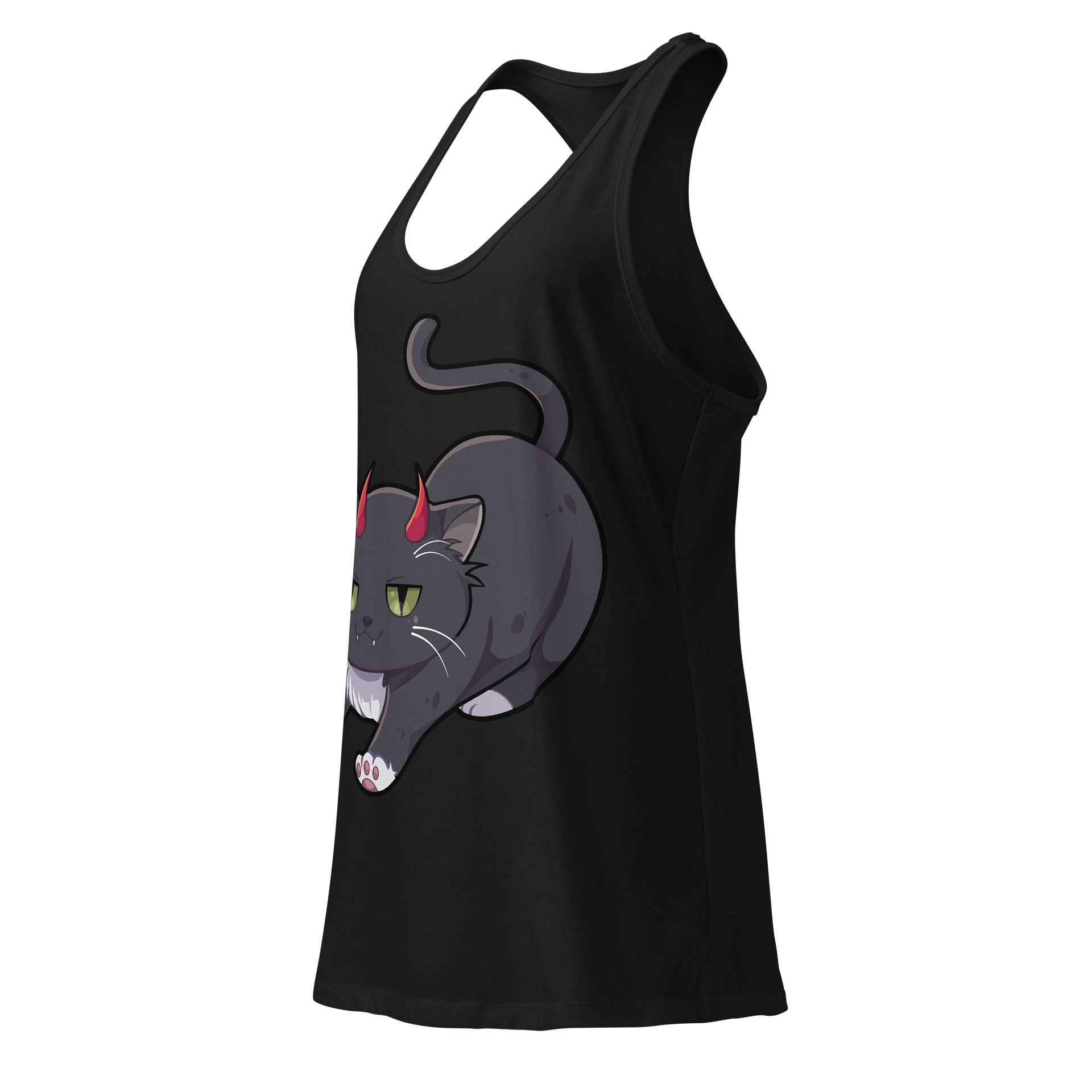 Harley Mischievous Kitty Racerback Tank product image (7)