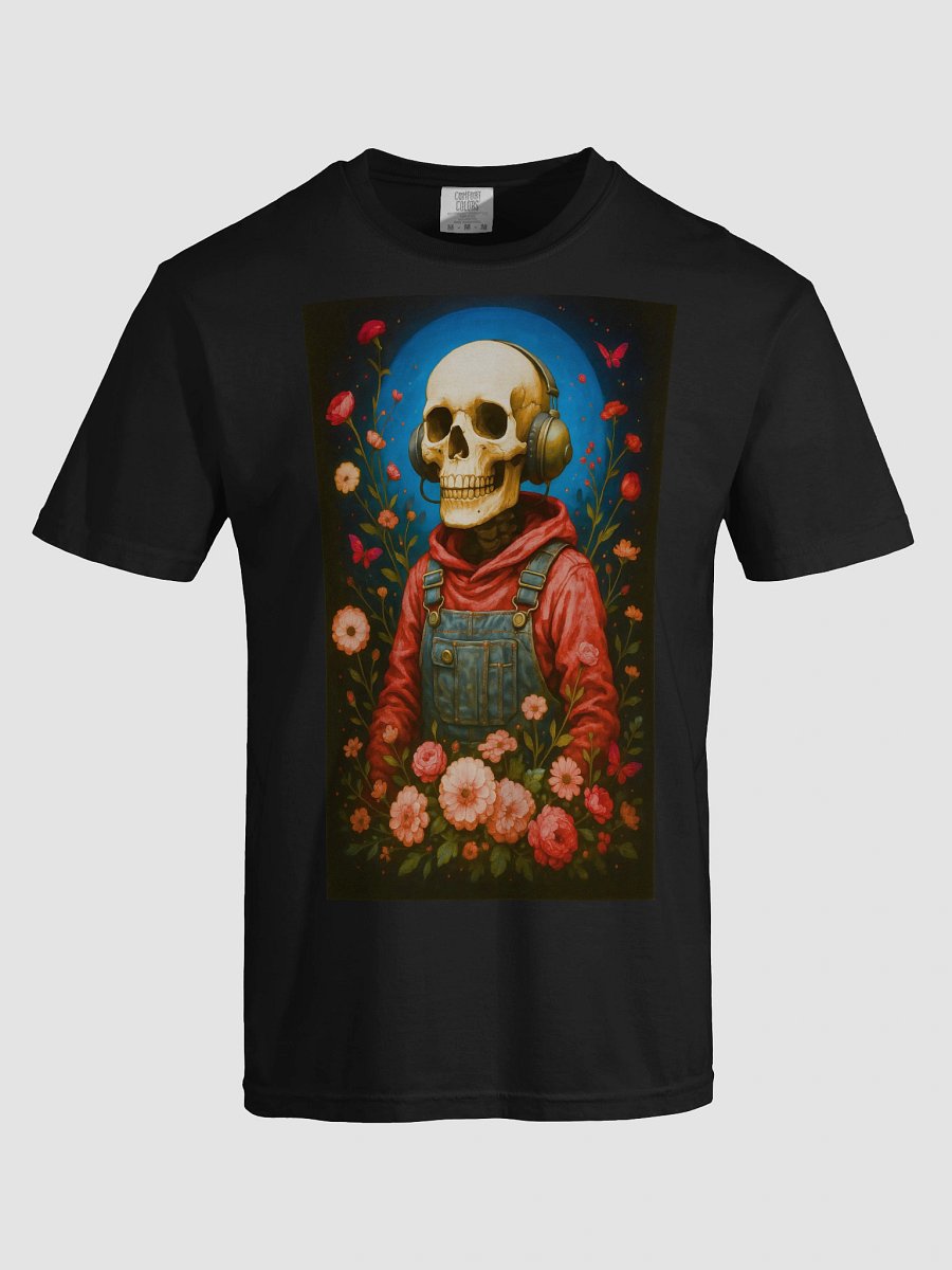 Surreal Melancholy Skeleton T-Shirt product image (5)