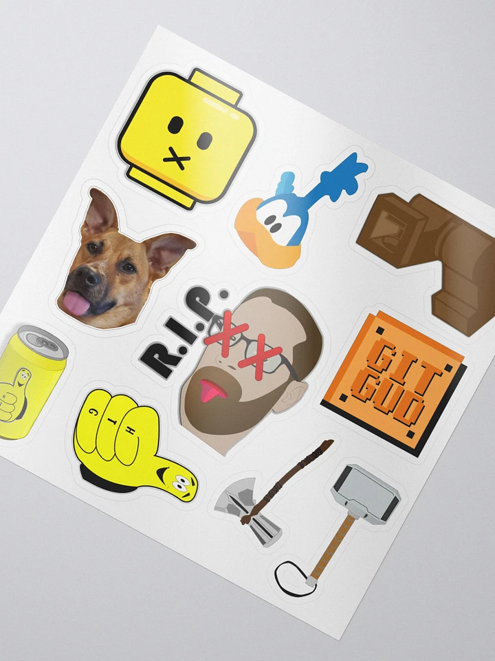 YouTube Member Emoji Sticker Pack (10 Stickers) product image (1)