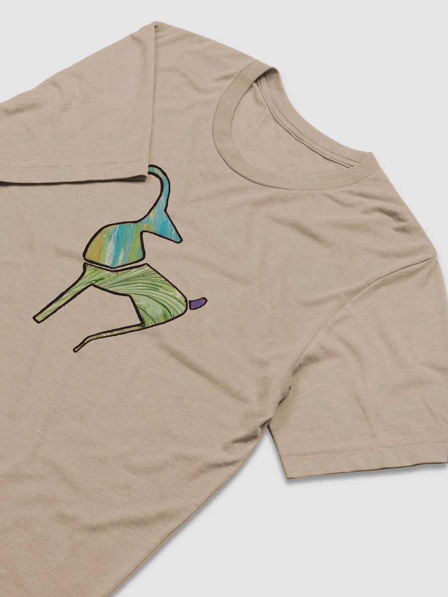 African Art Colorful Animal UltraSoft Tri-Blend Tee product image (3)