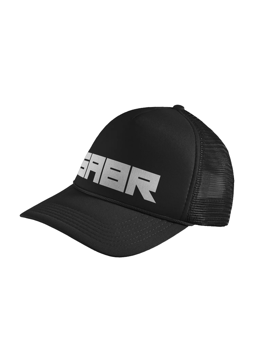 SABR White Logo Unisex Trucker Hat product image (7)