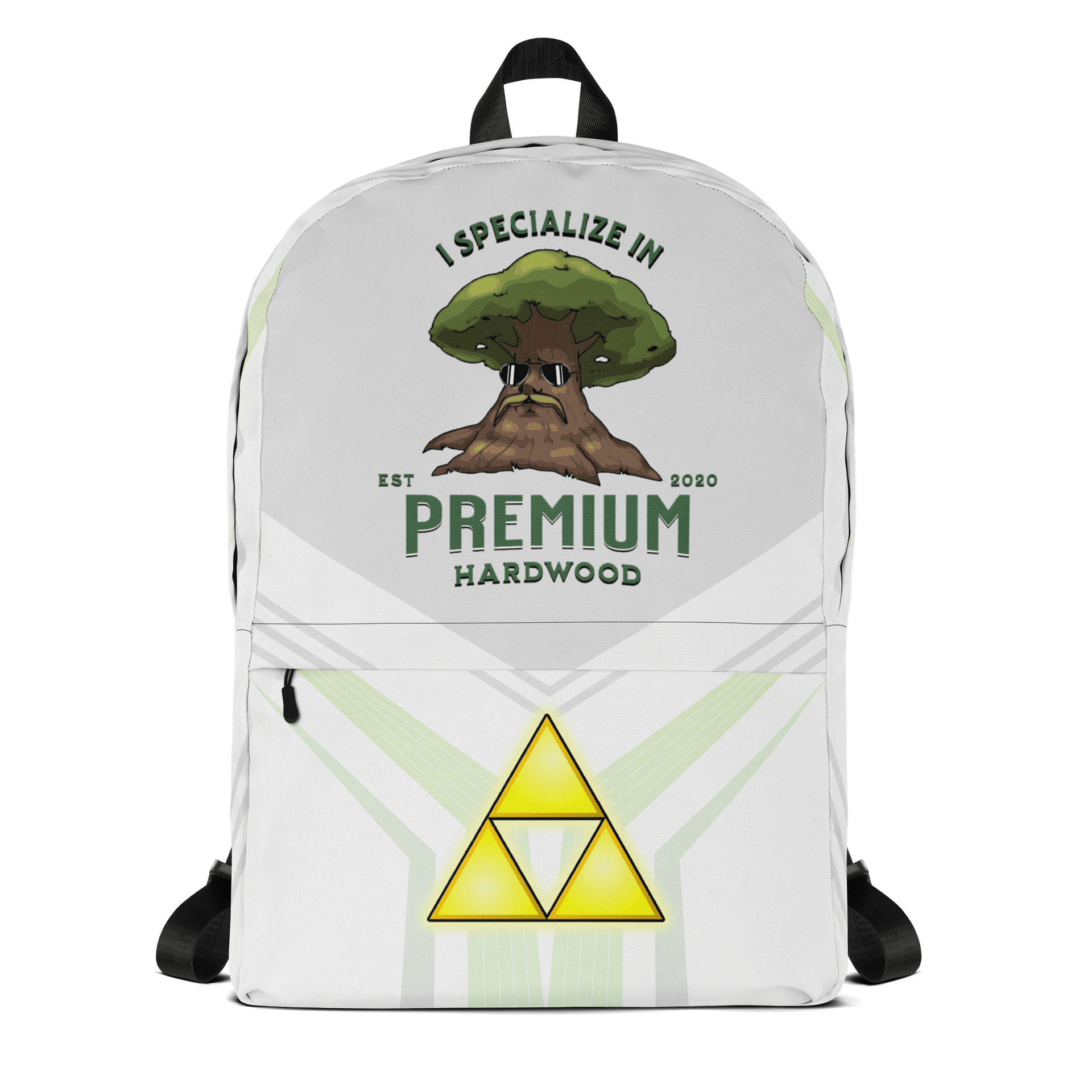 Premium Hardwood All-Over Print Backpack product image (1)
