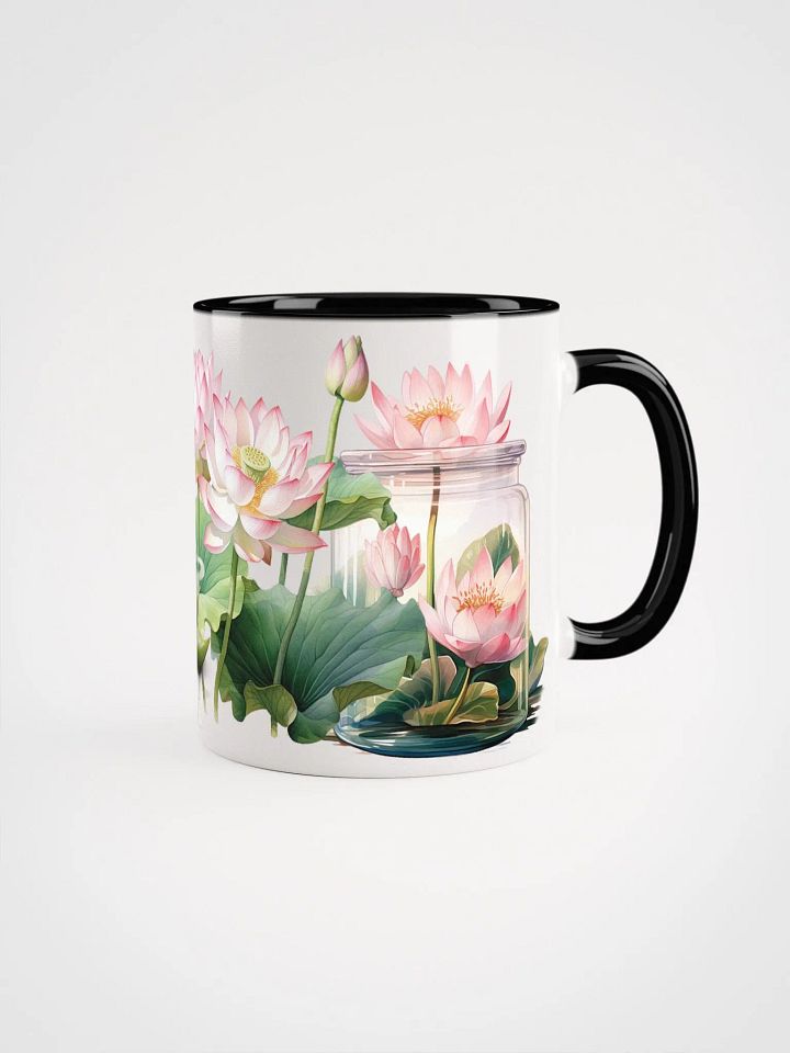 Lotus Serenity Accent Mug product image (1)