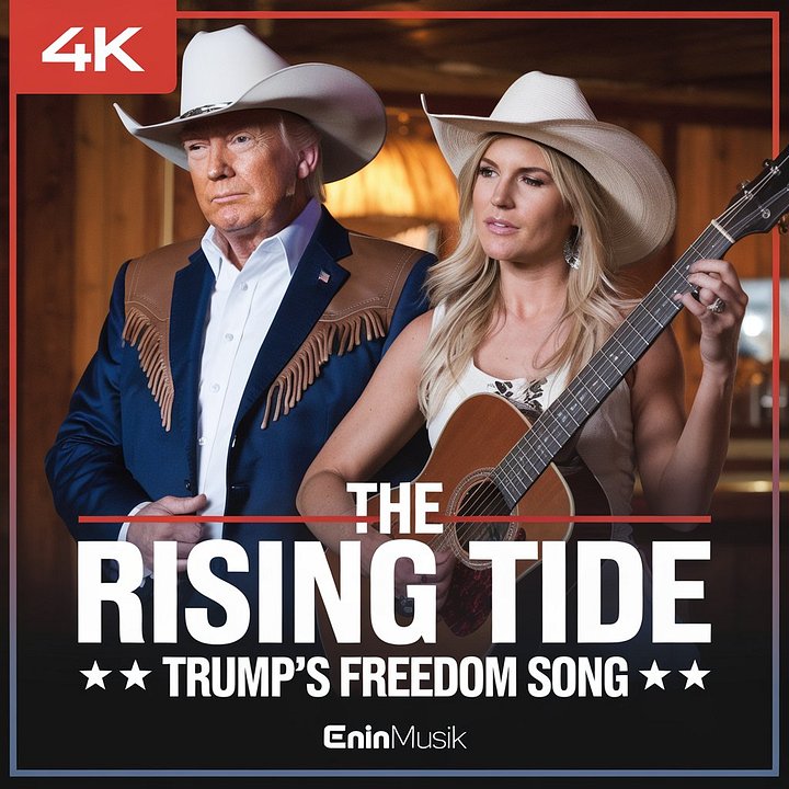 🇺🇸 The Rising Tide: Trump's Freedom Song - eninmusik 🇺🇸🎸 product image (1)