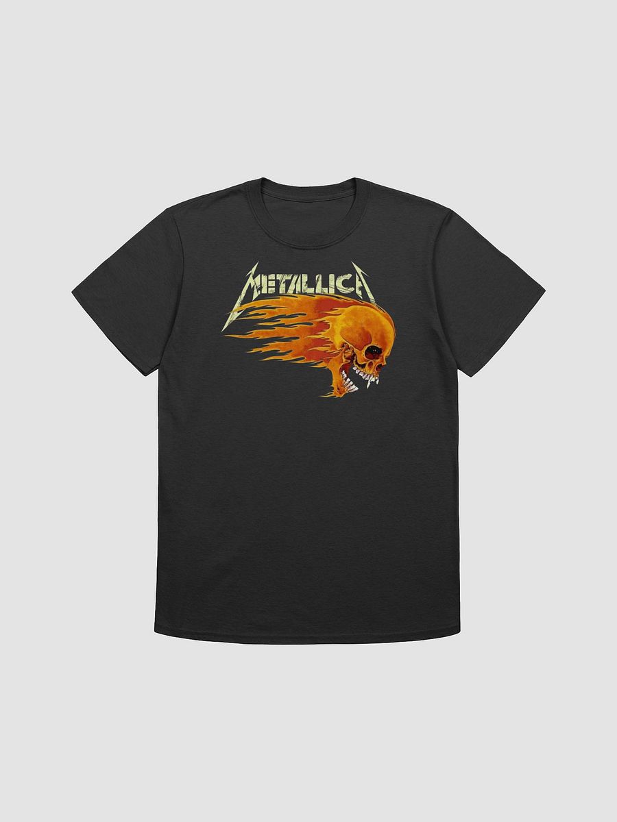 Flaming Skull Metallica T-Shirt product image (1)