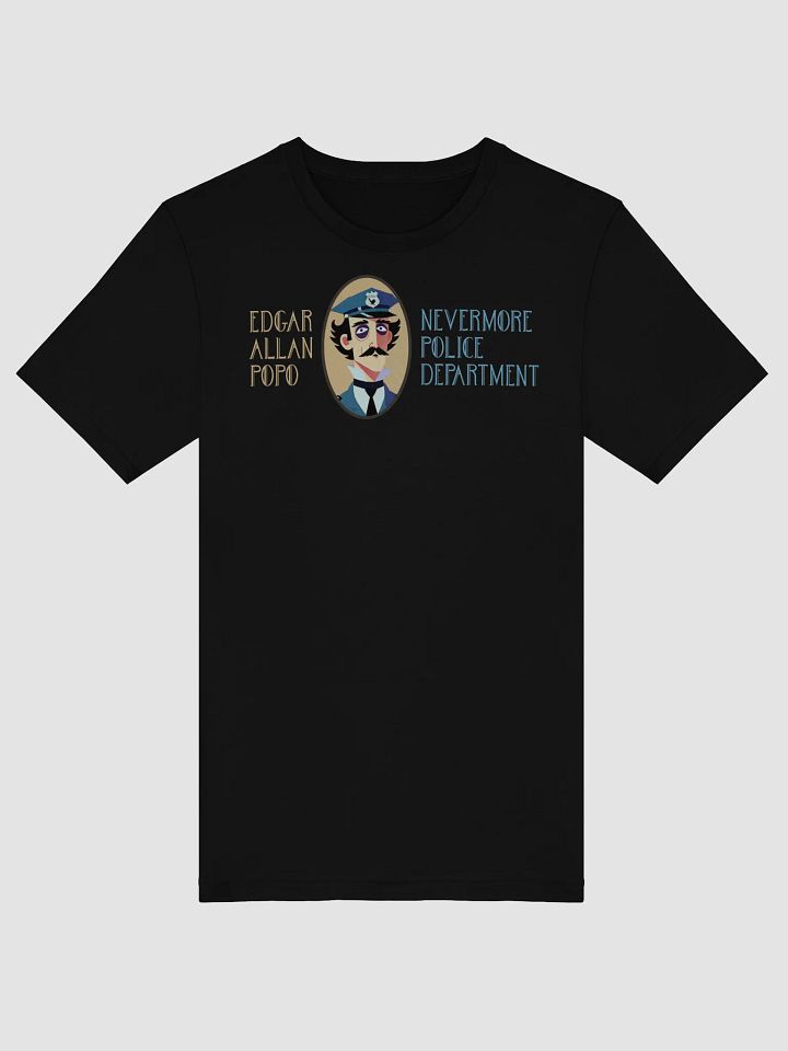 Edgar Allan Popo Nevermore Police T-Shirt product image (3)