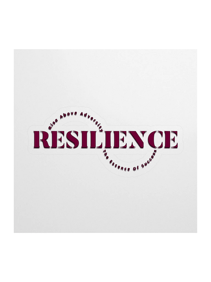 RESILIENCE Kiss Cut Stickers product image (1)