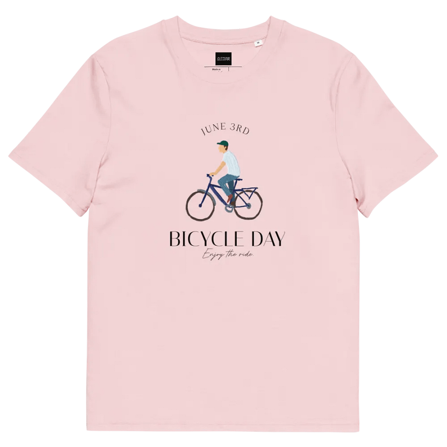 'June 3rd Bicycle Day Organic Cotton Tee product image (6)