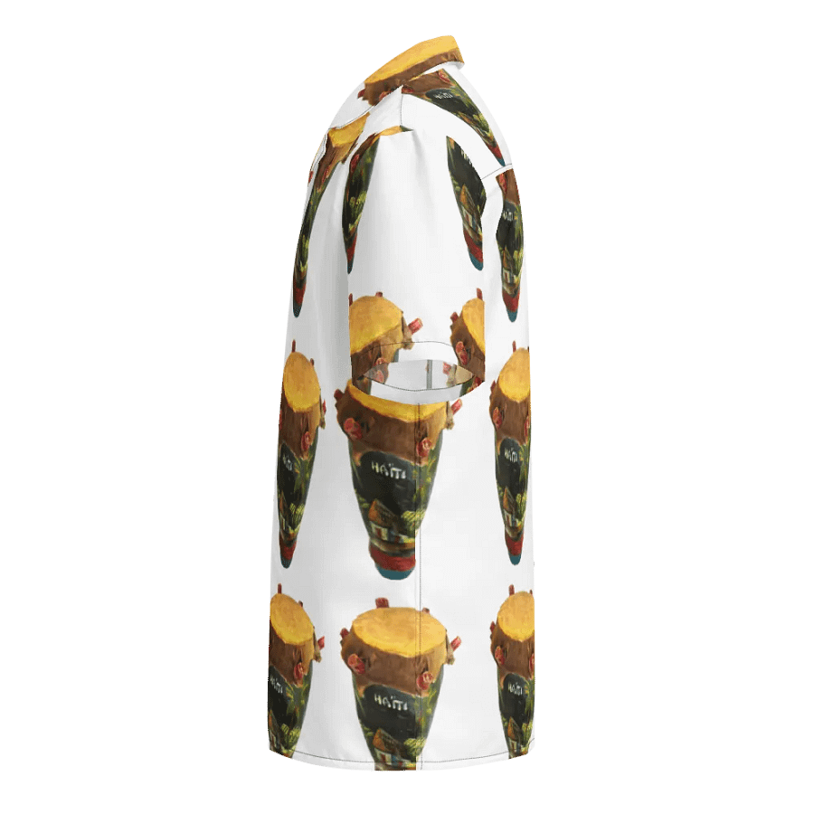 Haitian Rhythm Drums Button-Up product image (9)