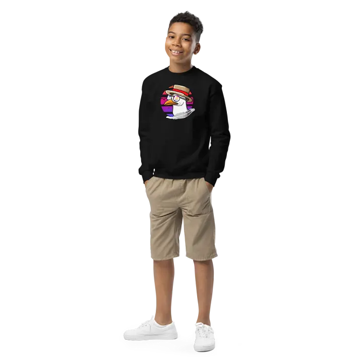 Vacation Vibes Kids Crewneck Sweatshirt product image (1)