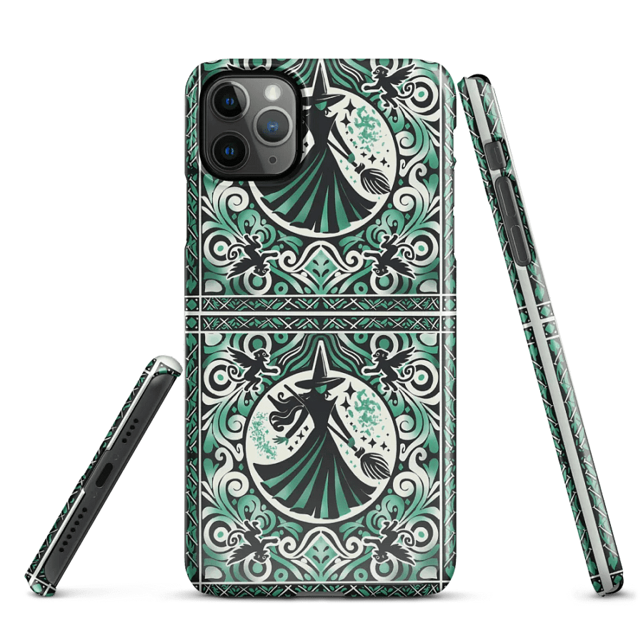 Wicked Spanish Tile Elphaba iPhone Case – Broadway-Inspired Snap Case product image (5)