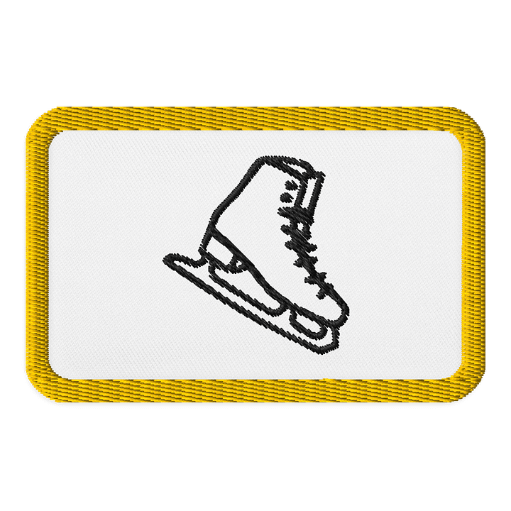 Ice Skating Embroidered Patches product image (1)