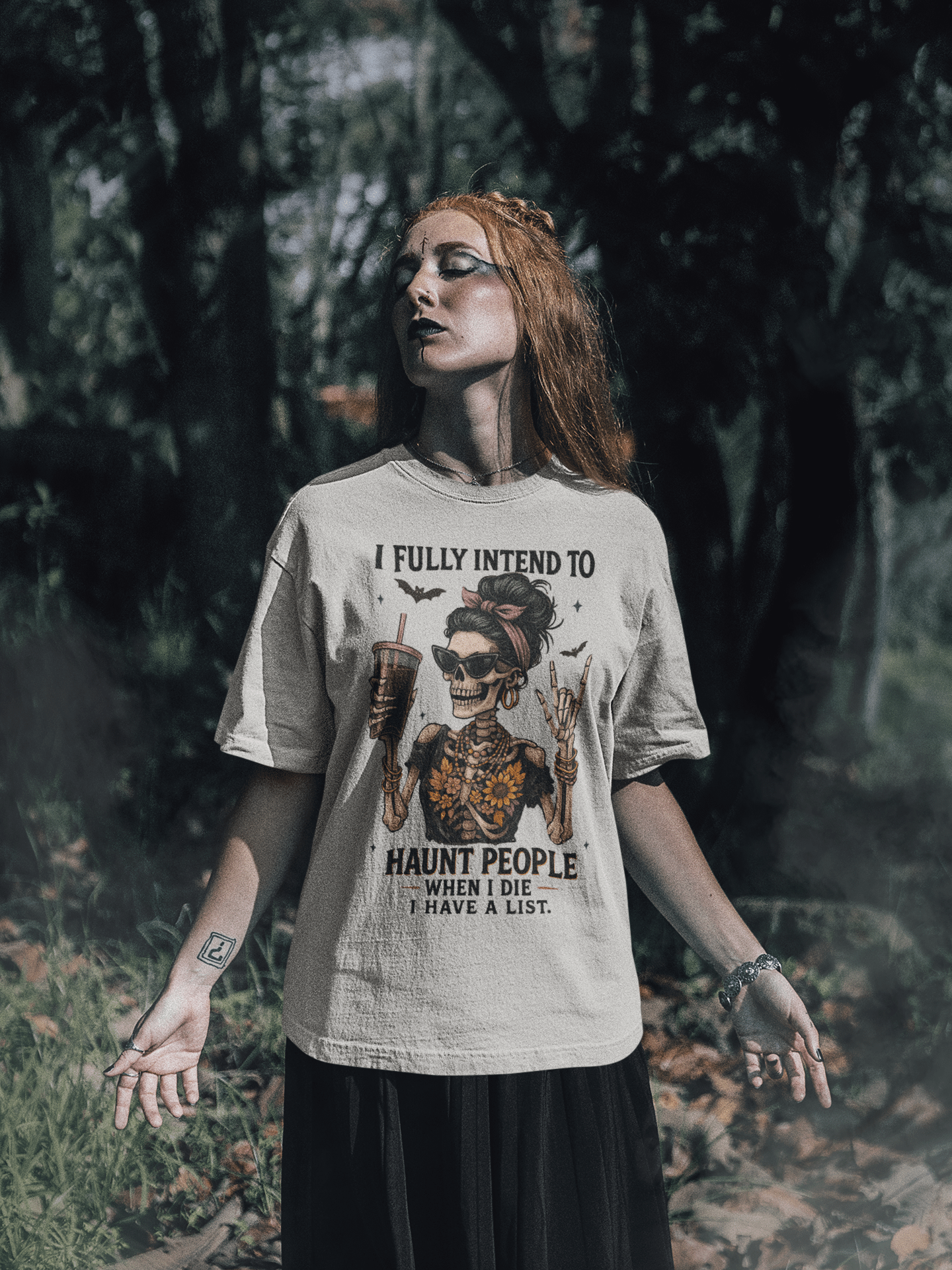 The Haunt List Oversized Tee product image (3)