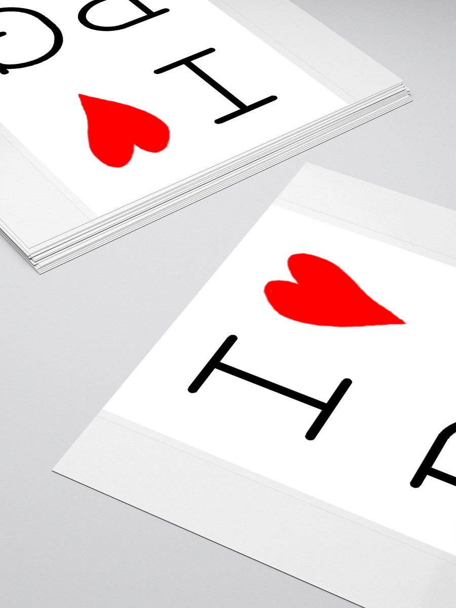 I HEART PATRICK GNARLY SIMPLE STICKER product image (4)
